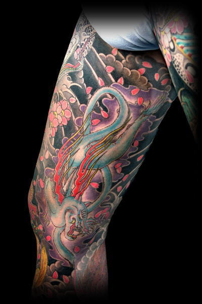 paginas de tatuajes de dragones. tatuajes de dragones chinos. Irezumi: el tatuaje tradicional japonés